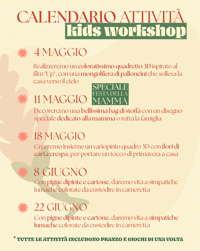 pranzo con animazione bambini roma